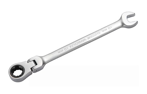Ключ комбинированный трещоточный шарнирный 13 мм GARWIN Ключ комбинированный трещоточный шарнирный 13 мм GARWIN