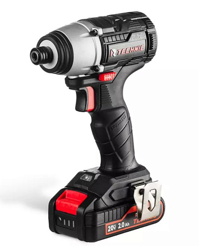 Винтоверт аккумуляторный ударный 20 В, 150 Нм, 2*2 Ач, бесщеточ. двиг. в кейсе RUNTEC TECHNIC Винтоверт аккумуляторный ударный 20 В, 150 Нм, 2*2 Ач, бесщеточ. двиг. в кейсе RUNTEC TECHNIC