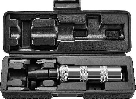 Отвертка ударная с набором бит 6 шт STAYER Отвертка ударная с набором бит 6 шт STAYER