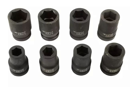 Набор головок торцевых ударных 22-41 мм (1") 8 предм, 80 мм GARWIN Набор головок торцевых ударных 22-41 мм (1") 8 предм, 80 мм GARWIN
