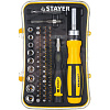Отвертка реверсивная 65 предм. STAYER "MASTER" Отвертка реверсивная 65 предм. STAYER "MASTER"