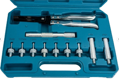 Набор для снятия и установки сальников клапанов 11 предм RockForce RF-911G2 Набор для снятия и установки сальников клапанов 11 предм RockForce RF-911G2