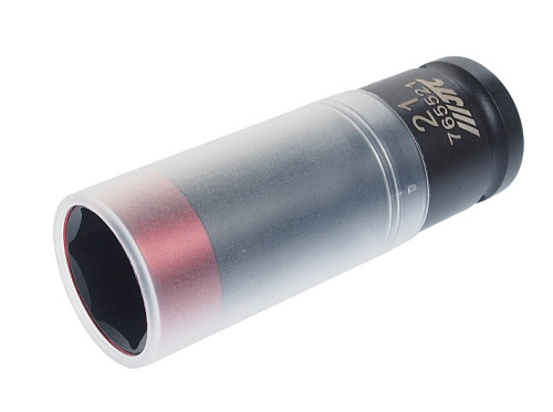 Головка торцевая ударная для литых дисков 1/2" 21 мм 6 гр. усиленная CrMo JTC Головка торцевая ударная для литых дисков 1/2" 21 мм 6 гр. усиленная CrMo JTC