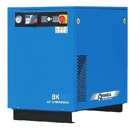 Компрессор винтовой 1000 л/мин, 7,5 кВт, 10 бар, 380 В Remeza Компрессор винтовой 1000 л/мин, 7,5 кВт, 10 бар, 380 В Remeza