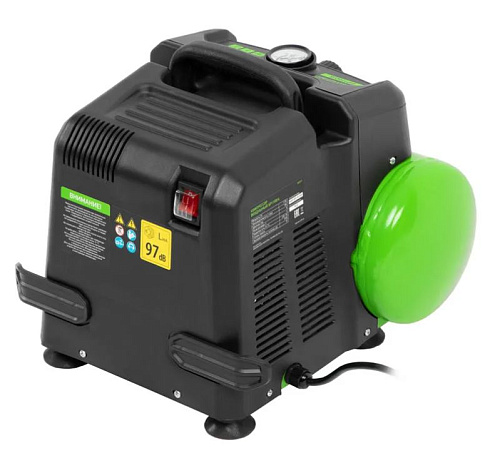 Компрессор безмасляный 6 л, 1,1 кВт, 180 л/мин, 8 бар, 230 В Сибртех BL 1100/6 Компрессор безмасляный 6 л, 1,1 кВт, 180 л/мин, 8 бар, 230 В Сибртех BL 1100/6