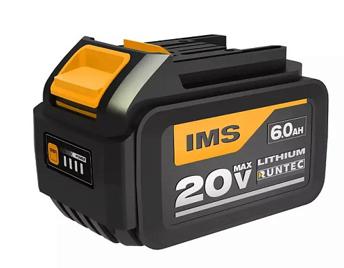 Аккумуляторная батарея 20 В, Li-Ion, 6 Ач RUNTEC Аккумуляторная батарея 20 В, Li-Ion, 6 Ач RUNTEC