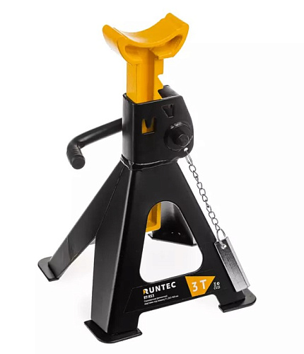 Подставка страховочная под машину 3 т (1 шт) 265-410 мм RUNTEC Подставка страховочная под машину 3 т (1 шт) 265-410 мм RUNTEC
