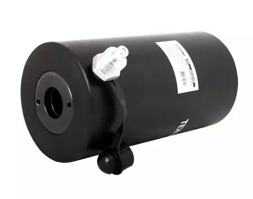 Домкрат гидравлический с полым штоком 30 т, ход 100 мм, алюминиевый ТЕХРИМ Домкрат гидравлический с полым штоком 30 т, ход 100 мм, алюминиевый ТЕХРИМ