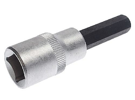 Головка торцевая с шестигранной вставкой 1/2" H10, 75 мм, отверстие 7,5 мм JTC Головка торцевая с шестигранной вставкой 1/2" H10, 75 мм, отверстие 7,5 мм JTC