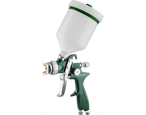 Краскопульт с верхним бачком 600 мл, HVLP, дюза 1,4 мм KRAFTOOL AirKraft Краскопульт с верхним бачком 600 мл, HVLP, дюза 1,4 мм KRAFTOOL AirKraft