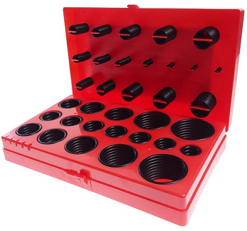 Набор колец уплотнительных 394 шт метрических в кейсе JTC-1044 Набор колец уплотнительных 394 шт метрических в кейсе JTC-1044