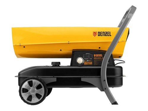 Пушка дизельная тепловая 45 кВт, 1000 м.куб/час, 38л, 3.9 л/ч, цифр. термостат Denzel DHG-45i Пушка дизельная тепловая 45 кВт, 1000 м.куб/час, 38л, 3.9 л/ч, цифр. термостат Denzel DHG-45i