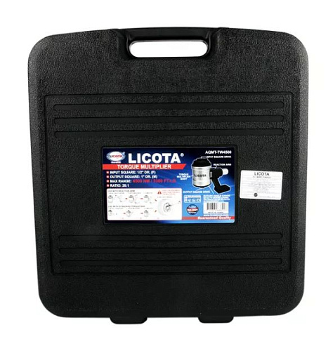 Мультипликатор (усилитель крутящего момента) 1/3.8, 1/2" х 3/4" 1500 Нм LICOTA Мультипликатор (усилитель крутящего момента) 1/3.8, 1/2" х 3/4" 1500 Нм LICOTA
