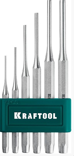 Набор выколоток 2-8 мм (6 шт) KRAFTOOL Grand-6 Набор выколоток 2-8 мм (6 шт) KRAFTOOL Grand-6