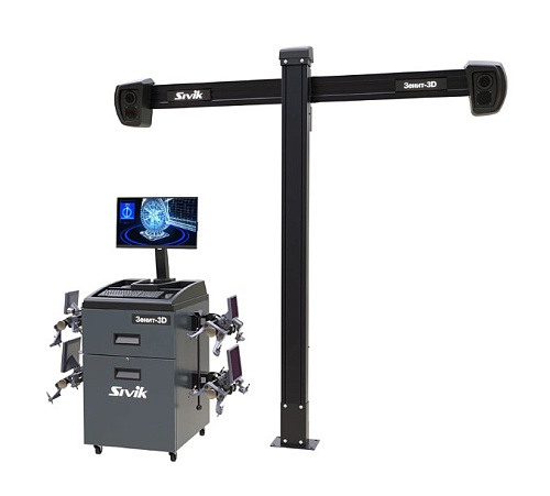 Стенд регулировки углов установки колес Зенит-3D 2 поколение SIVIK Стенд регулировки углов установки колес Зенит-3D 2 поколение SIVIK