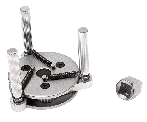 Съемник масляных фильтров краб 80-120 мм 1/2" с цилиндрическими захватами JTC Съемник масляных фильтров краб 80-120 мм 1/2" с цилиндрическими захватами JTC