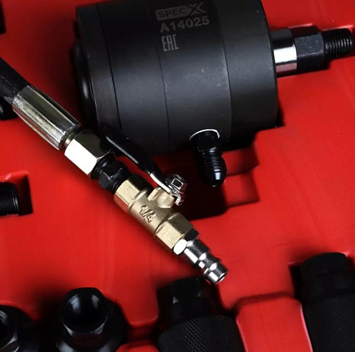 Съемник дизельных форсунок пневматический 22 предм SpecX Съемник дизельных форсунок пневматический 22 предм SpecX