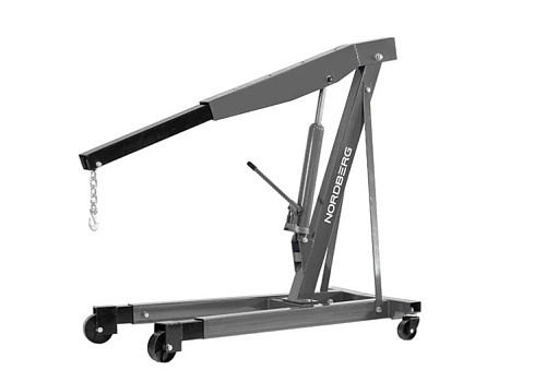 Кран гаражный 3000 кг складной, двухплунжерный NORDBERG N3730G Кран гаражный 3000 кг складной, двухплунжерный NORDBERG N3730G