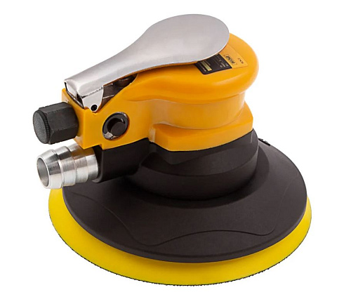 Шлифмашина эксцентриковая пневматическая 10000 об/мин, 150 мм Denzel EPG150 Шлифмашина эксцентриковая пневматическая 10000 об/мин, 150 мм Denzel EPG150