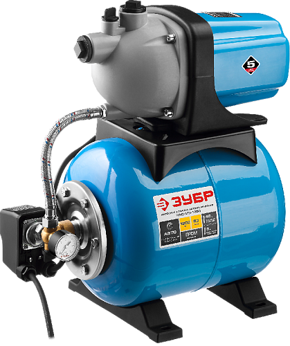 Насосная станция автоматическая 1200 Вт, 63 л/мин, напор 46 м ЗУБР "Мастер" Насосная станция автоматическая 1200 Вт, 63 л/мин, напор 46 м ЗУБР "Мастер"