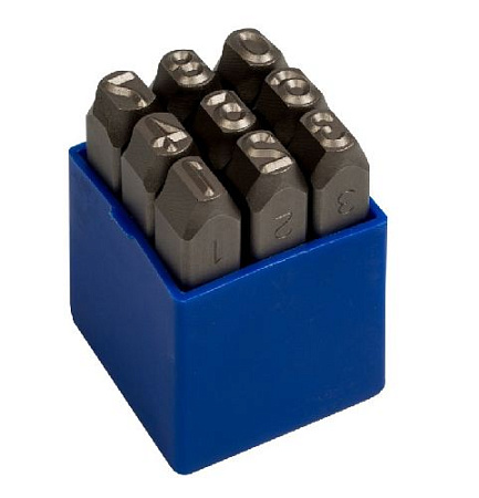 Клейма цифровые № 8 ударные, 9 предм KING TONY Клейма цифровые № 8 ударные, 9 предм KING TONY