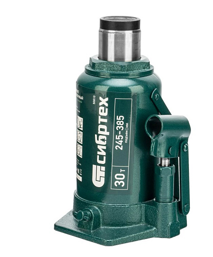 Домкрат бутылочный 30 т 245-385 мм Сибртех Домкрат бутылочный 30 т 245-385 мм Сибртех