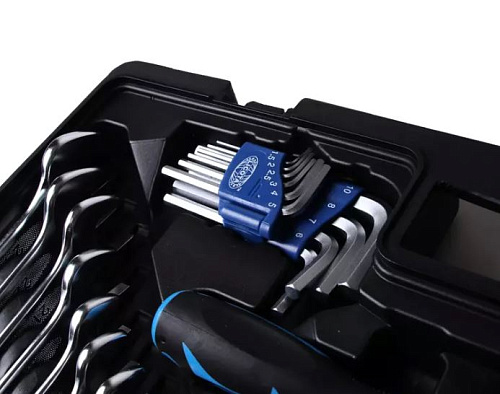 Набор инструмента 143 предм (1/4", 1/2") в пластиковом кейсе Licota Набор инструмента 143 предм (1/4", 1/2") в пластиковом кейсе Licota