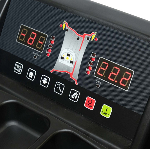 Станок балансировочный эл. линейка, LASER ROSSVIK VT-62 Станок балансировочный эл. линейка, LASER ROSSVIK VT-62