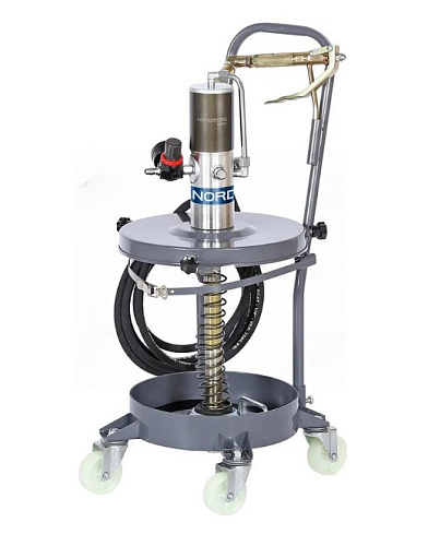 Нагнетатель смазки пневматический для бочек 20 л NORDBERG NO5016 Нагнетатель смазки пневматический для бочек 20 л NORDBERG NO5016