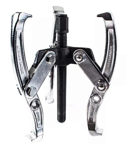 Съемник подшипников трехлапый шарнирный 100 мм GARWIN Съемник подшипников трехлапый шарнирный 100 мм GARWIN