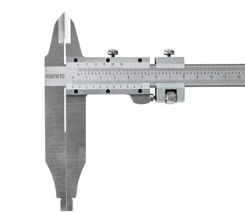 Штангенциркуль нониусный тип 2; 0,02 мм, 0-300 мм, со сборной рамкой ASIMETO 302-12-8 Штангенциркуль нониусный тип 2; 0,02 мм, 0-300 мм, со сборной рамкой ASIMETO 302-12-8