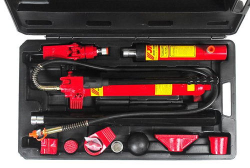 Набор гидравлических растяжек 10 т (17 предметов) JTC Набор гидравлических растяжек 10 т (17 предметов) JTC