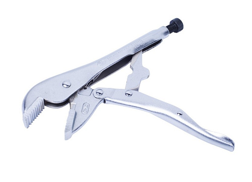 Тиски ручные 185 мм с прямыми губками KING TONY Тиски ручные 185 мм с прямыми губками KING TONY