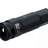 Головка торцевая ударная HEX 1/2" H19 мм L=78 мм Garwin Головка торцевая ударная HEX 1/2" H19 мм L=78 мм Garwin