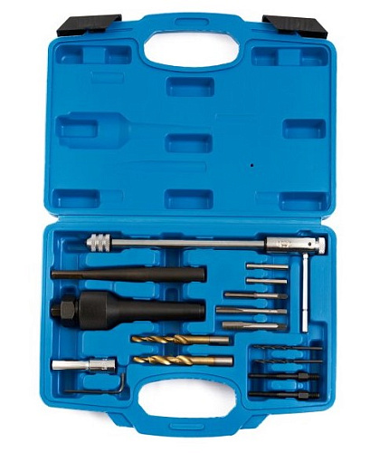 Набор для обслуживания свечей накаливания, 17 пр. ROSSVIK Набор для обслуживания свечей накаливания, 17 пр. ROSSVIK