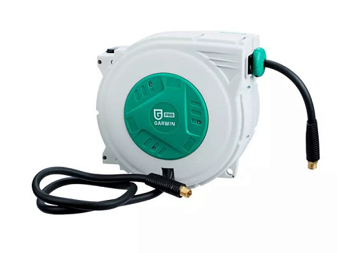 Катушка пневмошланга 12/16 мм, 15 м, 1/2" GARWIN Катушка пневмошланга 12/16 мм, 15 м, 1/2" GARWIN