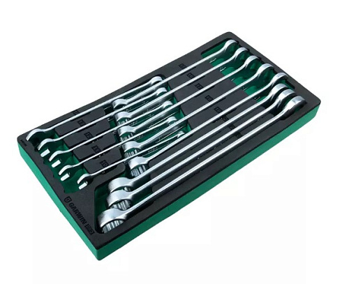 Набор ключей комбинированных удлиненных 10-24 мм (13 шт.) в ложементе EVA GARWIN PRO Набор ключей комбинированных удлиненных 10-24 мм (13 шт.) в ложементе EVA GARWIN PRO