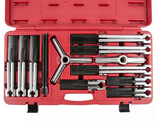 Набор съемников раздвижных со сменными захватами (150, 220, 300 мм) Licota Набор съемников раздвижных со сменными захватами (150, 220, 300 мм) Licota