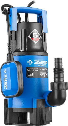 Насос дренажный для грязной воды 900 Вт ЗУБР Насос дренажный для грязной воды 900 Вт ЗУБР