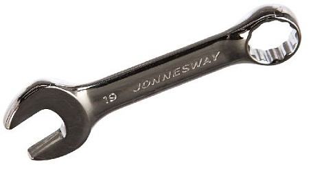 Ключ комбинированный 19*19 короткий CrV Jonnesway W53119 Ключ комбинированный 19*19 короткий CrV Jonnesway W53119