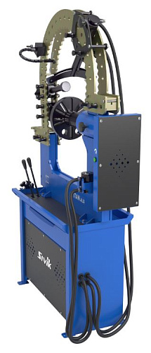 Станок для правки литых дисков (от 12" до 24"), 380 В, 2 цилиндра, эл. привод SIVIK Titan ALU Компак Станок для правки литых дисков (от 12" до 24"), 380 В, 2 цилиндра, эл. привод SIVIK Titan ALU Компак