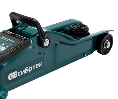 Домкрат подкатной 2 т 85-330 мм низкий подхват, в пластиковом кейсе Сибртех Домкрат подкатной 2 т 85-330 мм низкий подхват, в пластиковом кейсе Сибртех