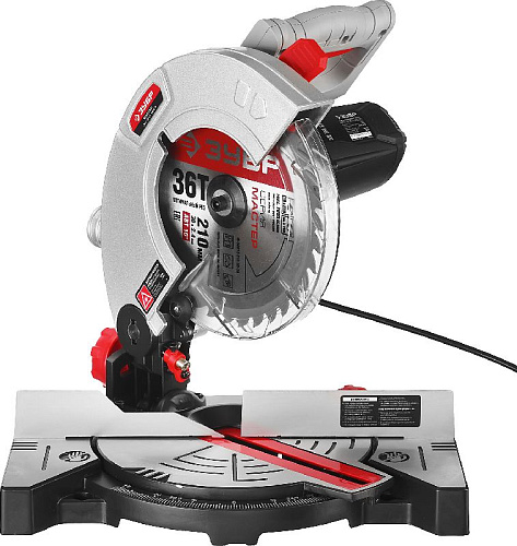 Пила торцовочная 1300 Вт, диск 210 мм, 5500 об/мин ЗУБР Пила торцовочная 1300 Вт, диск 210 мм, 5500 об/мин ЗУБР