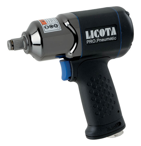 Гайковерт пневматический 1/2" 746 Нм (76 Кгм) компактный, композитный Licota Гайковерт пневматический 1/2" 746 Нм (76 Кгм) компактный, композитный Licota