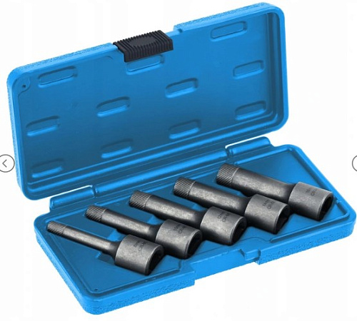Набор экстракторов болтов 8-16 мм HOEGERT Набор экстракторов болтов 8-16 мм HOEGERT