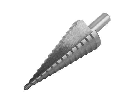 Сверло ступенчатое 4-30 мм, 14 ступеней HSS-Co5 GARWIN Сверло ступенчатое 4-30 мм, 14 ступеней HSS-Co5 GARWIN