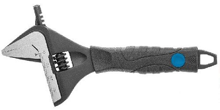 Ключ разводной 0-40 мм, 215 мм HOEGERT Ключ разводной 0-40 мм, 215 мм HOEGERT