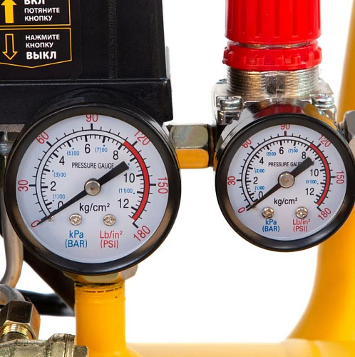 Компрессор масляный прямой привод 50 л, 1,5 кВт, 220 л/мин, 8 бар, 230 В Denzel DC1500/50 Компрессор масляный прямой привод 50 л, 1,5 кВт, 220 л/мин, 8 бар, 230 В Denzel DC1500/50