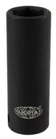 Головка торцевая ударная глубокая 1/2" 14 мм, 6 гр., CrMo Licota Головка торцевая ударная глубокая 1/2" 14 мм, 6 гр., CrMo Licota