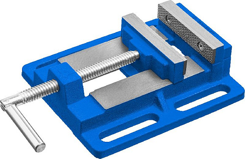 Тиски станочные неповоротные сверлильные L=100 мм ЗУБР Тиски станочные неповоротные сверлильные L=100 мм ЗУБР
